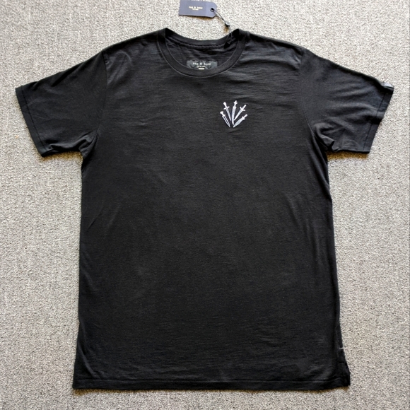 rag & bone Other - 🔥 Rag & Bone Swords Black Shirt NWT